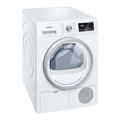 Siemens WT45H207DN Installation and operating instructions