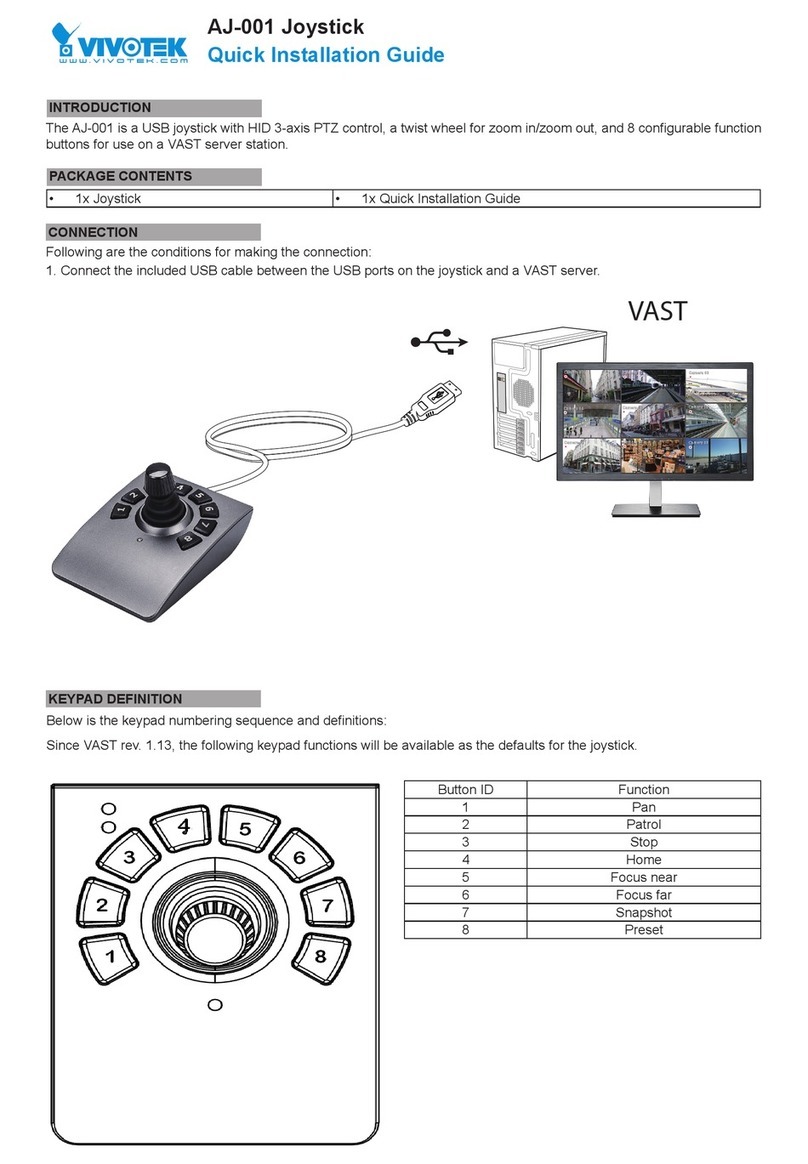Vivotek AJ-001 User manual
