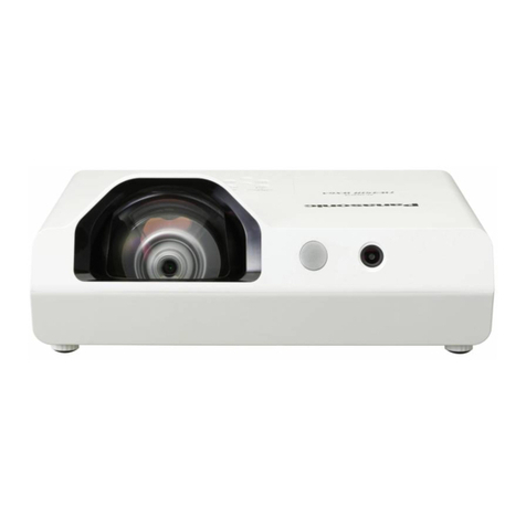 Panasonic PT-TW370 User manual