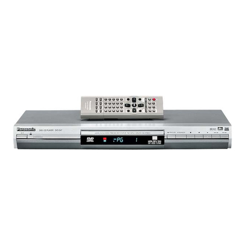 Panasonic DVD-S47EE User manual