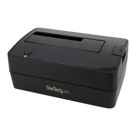 StarTech.com 8STSATDOCKU3S instruction manual