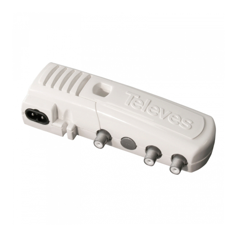 Televes NT12F User manual