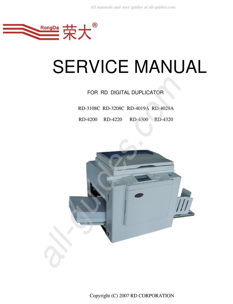 RONGDA RD-3108C Service manual