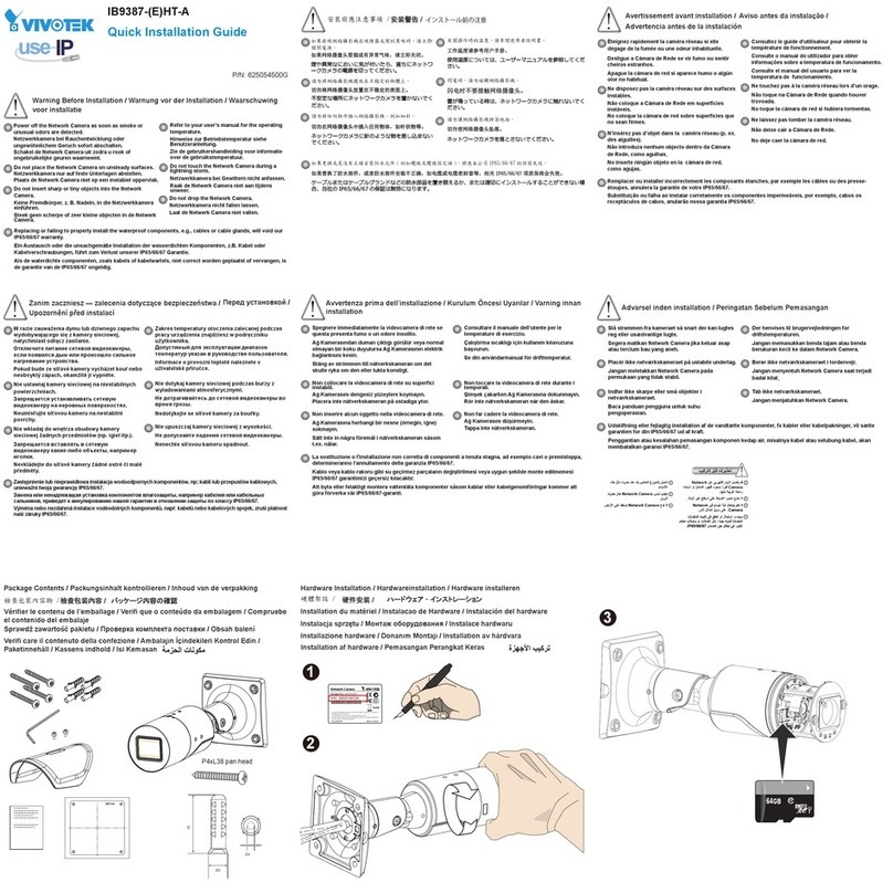 Vivotek IB9387-HT-A User manual
