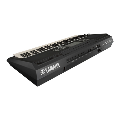 Yamaha PSR-S975 User manual
