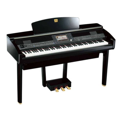 Yamaha Clavinova CVP-409 Operating and maintenance manual
