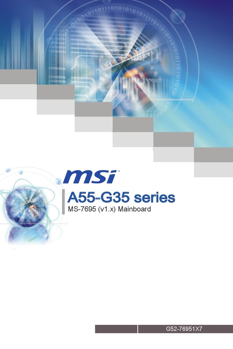 MSI A55-G35 Series manual