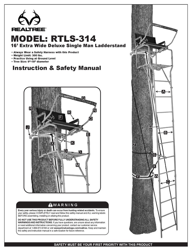 Realtree RTLS-314 Instruction & safety manual