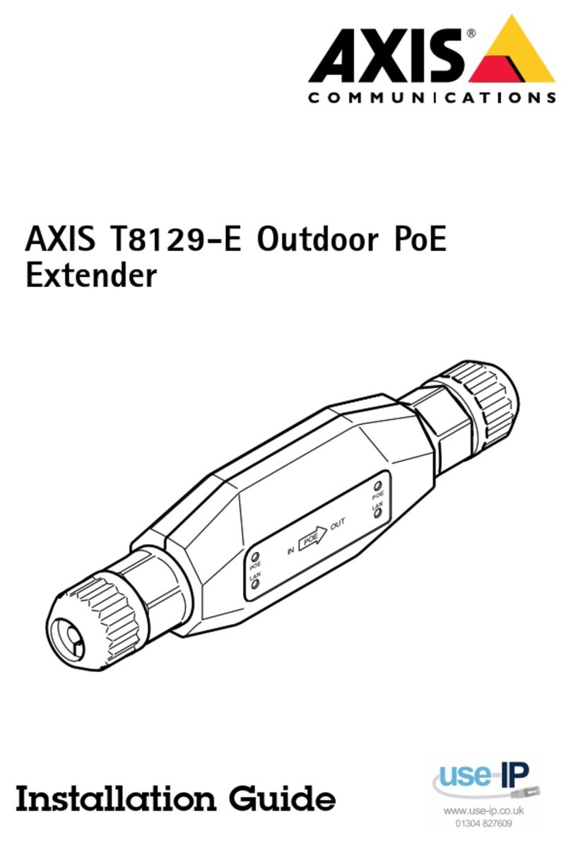 Axis 01148-001 installation guide