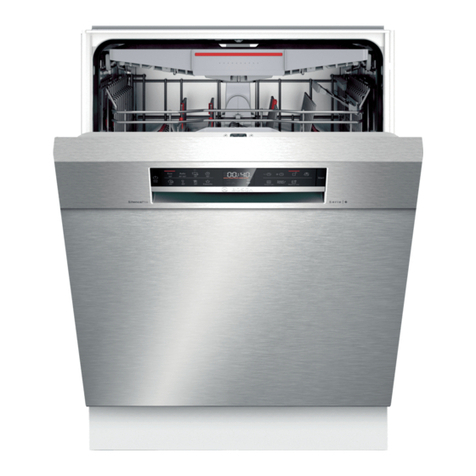 Bosch SMU6ECS75S user manual