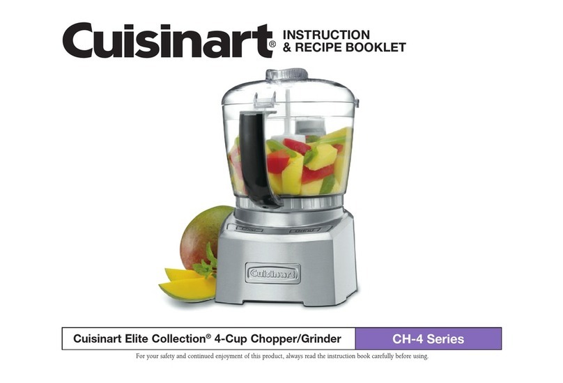 Cuisinart Elite CH-4MP Operational manual