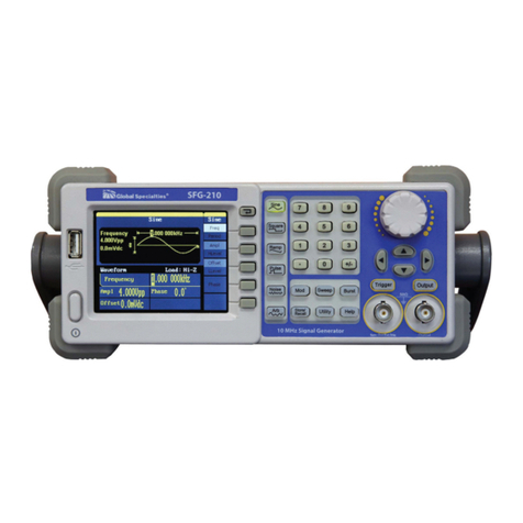 Teledyne SFG-20 Series user manual