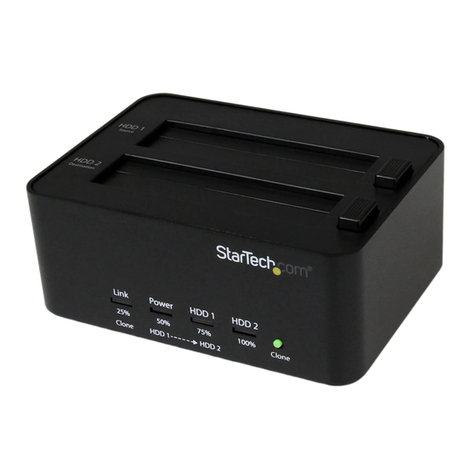 StarTech.com SATDOCK2REU3 User manual StarTech.com SATDOCK2REU3 User manual