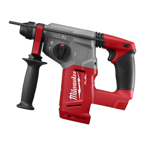 Milwaukee M18 CHX Operator's manual