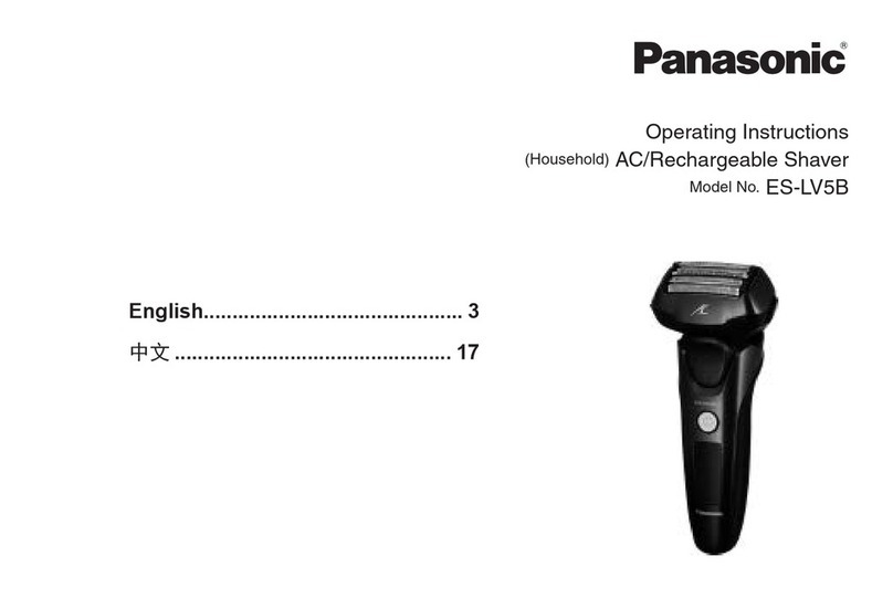 Panasonic ES-LV5B User manual Panasonic ES-LV5B User manual