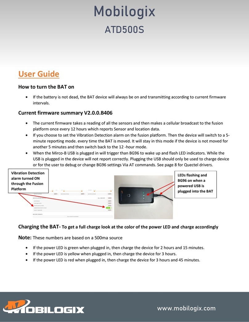 Mobilogix ATD500S user guide