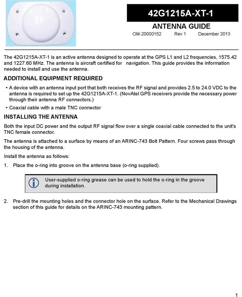 Novatel 42G1215A-XT-1 User manual Novatel 42G1215A-XT-1 User manual