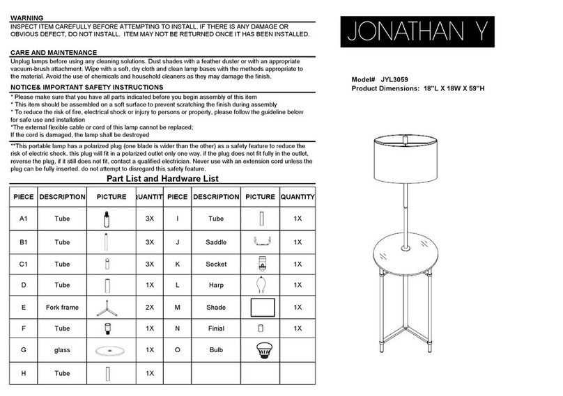 JONATHAN Y JYL3059 User manual