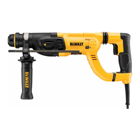 DeWalt D25260 instruction manual