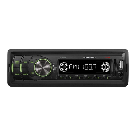 SoundMax SM-CCR3050F User manual SoundMax SM-CCR3050F User manual