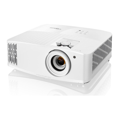 Optoma UHD42 User manual