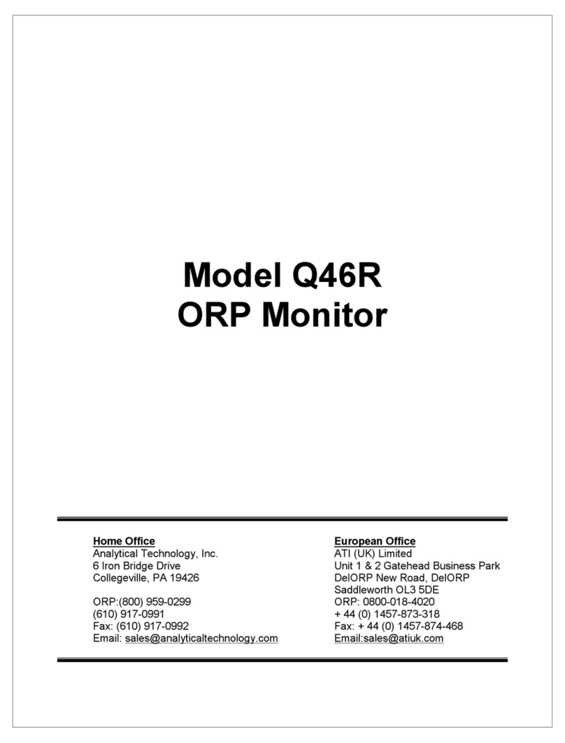 Analytical Technology Q46R User manual