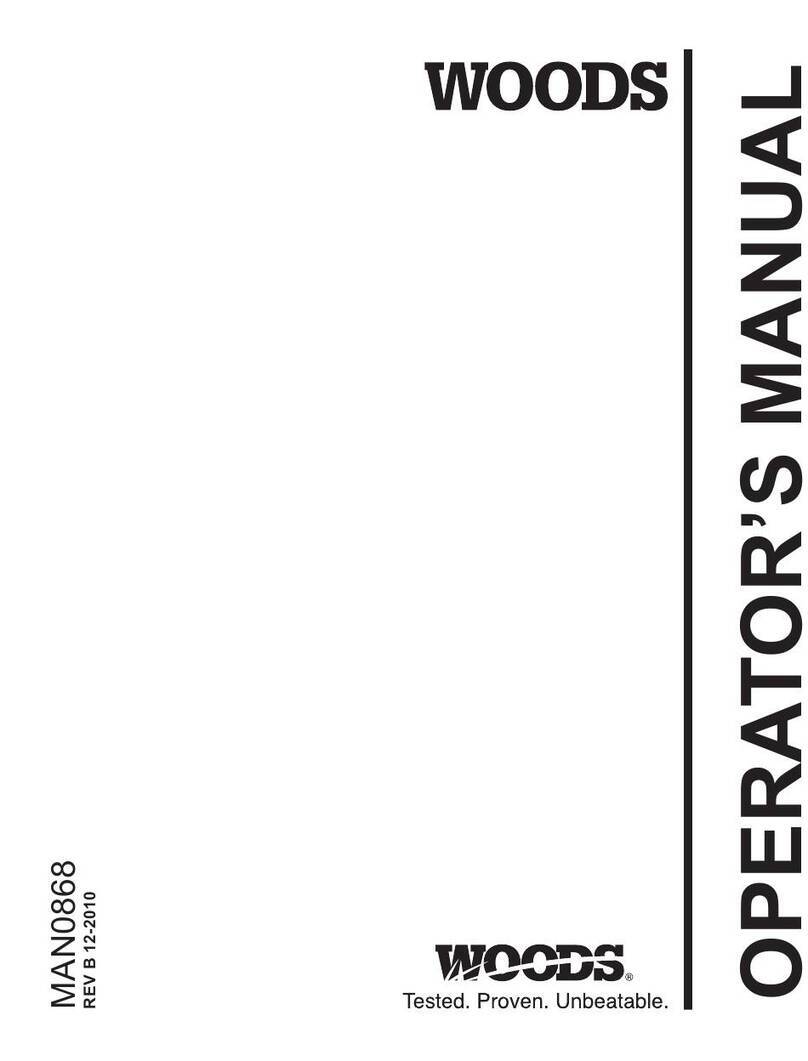Woods MZ3761K-DFI Operator's manual