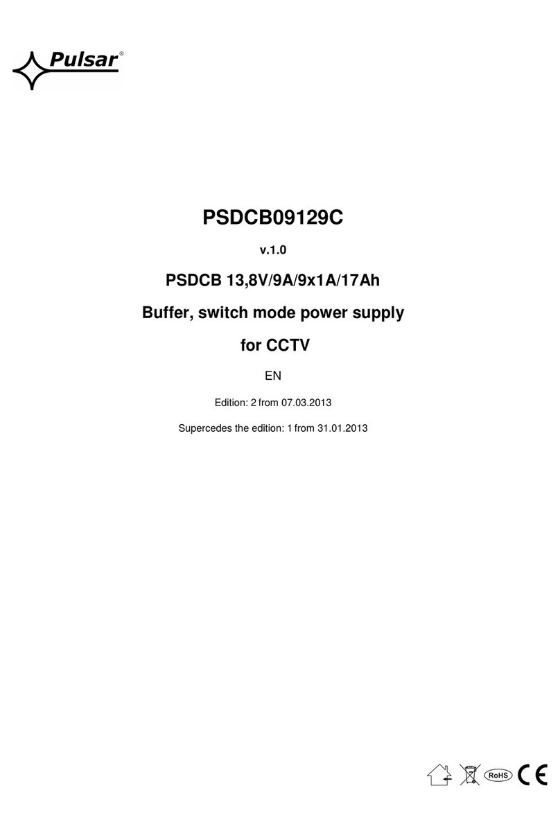 Pulsar PSDCB09129C manual