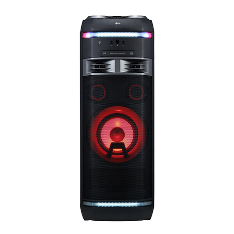 LG XBOOM OK75N Specification sheet