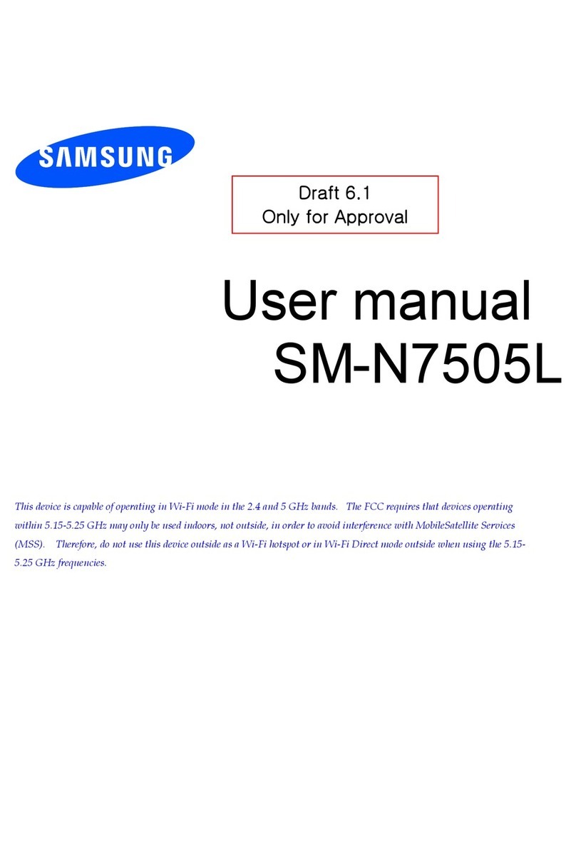 Samsung SM-N7505L User manual