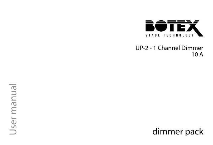 thomann Botex UP-2 user manual