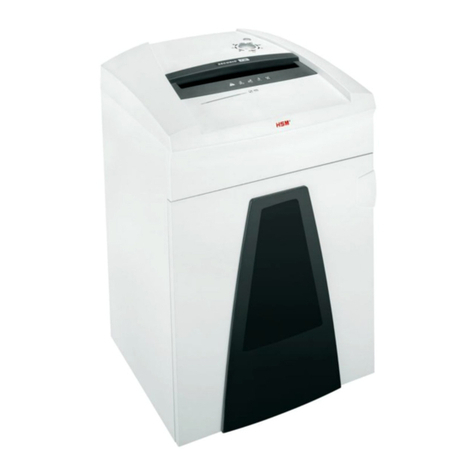 HSM Securio P36is User manual