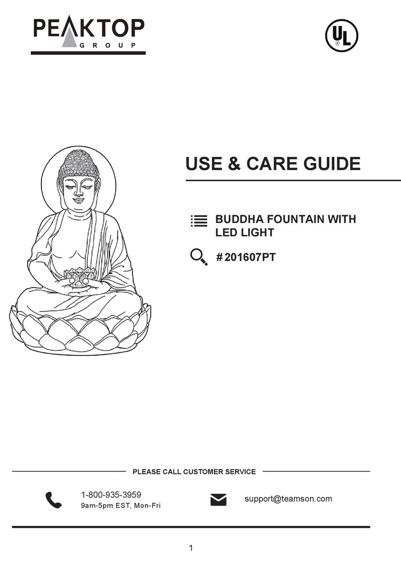 PEAKTOP 201607PT User manual