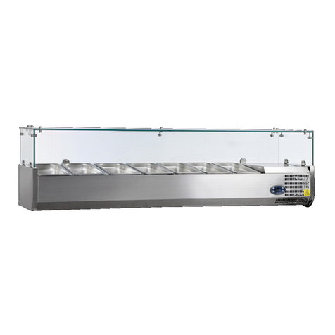 Tefcold Interlevin REFRIGERATION CW Series user manual