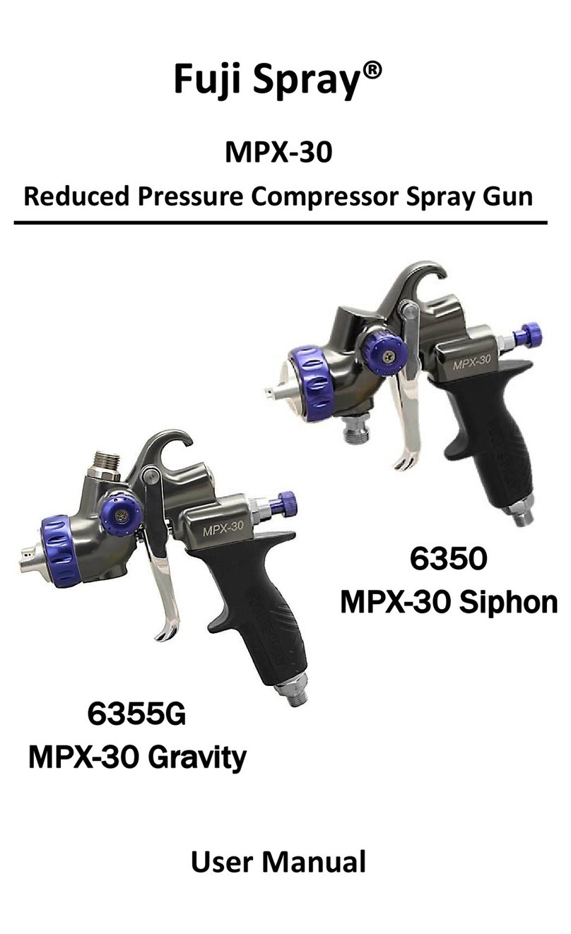 Fuji Spray MPX-30 User manual