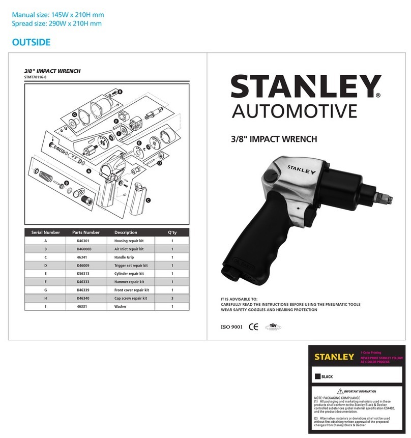 Stanley AUTOMATIVE STMT70116-8 User manual