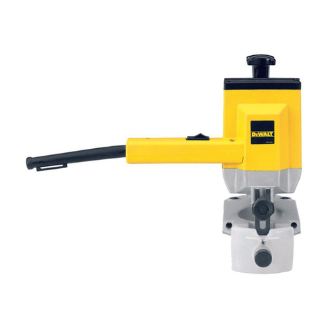 DeWalt DW609 Original instructions