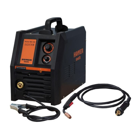 HOMER tools MG-160 operating manual