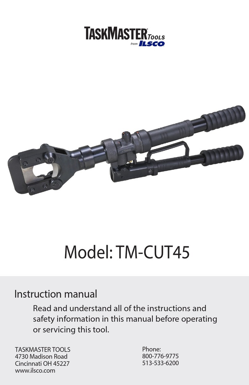 Ilsco TaskMaster TM-CUT45 instruction manual