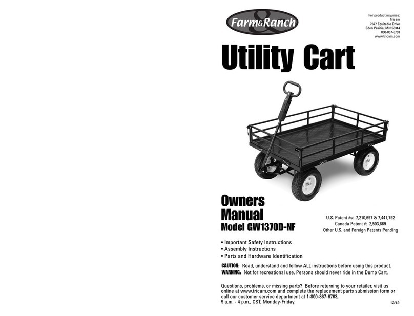 Farm&Ranch GW1370D-NF owner's manual