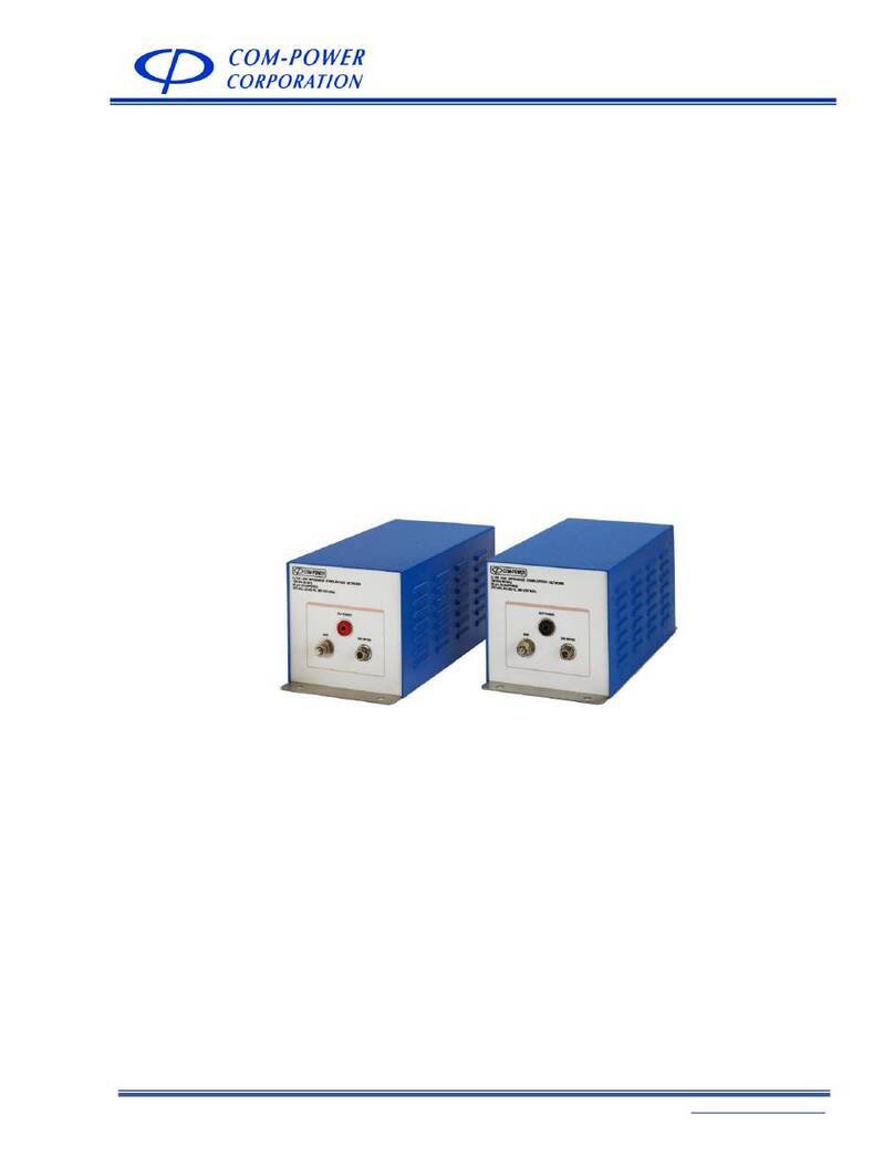Com-Power LI-125C User manual