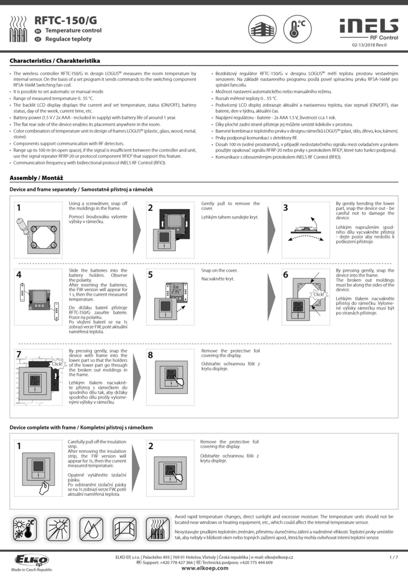 iNels RFTC-150/G/ice User manual