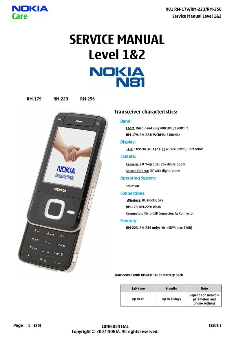 Nokia RM-179 User manual Nokia RM-179 User manual