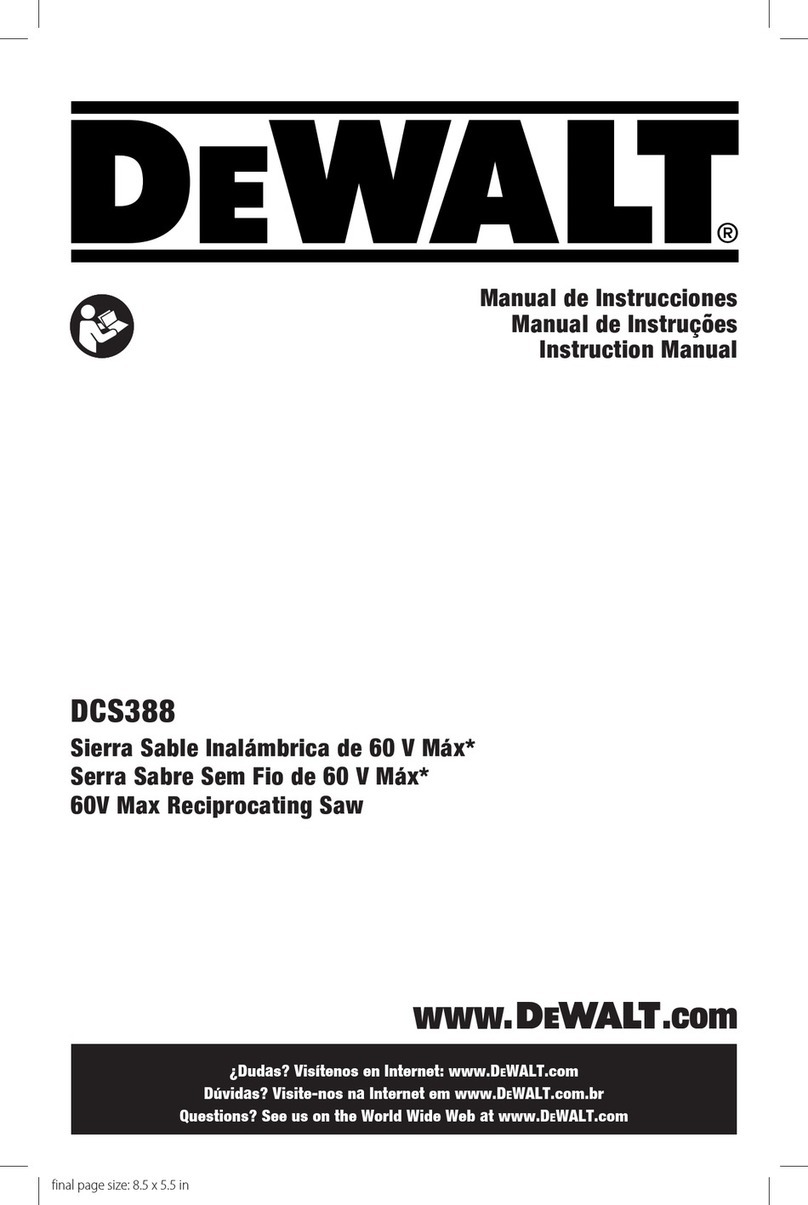 DeWalt DCS388T2 instruction manual