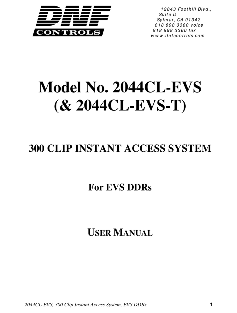 DNF Controls 2044CL-EVS user manual DNF Controls 2044CL-EVS user manual