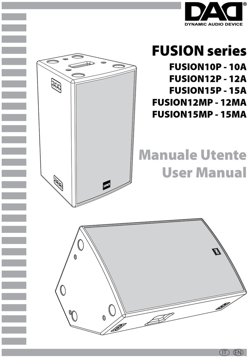 DAD FUSION Series user manual