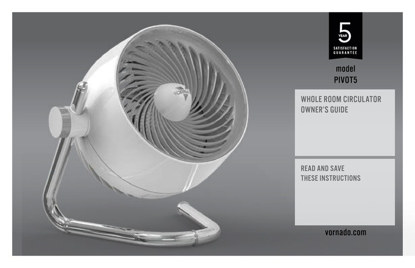 Vornado PIVOT5 owner's guide