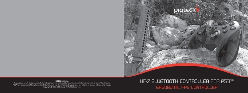 Gioteck G30000A User manual