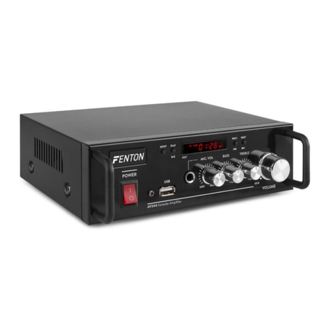 Fenton AV344 User manual Fenton AV344 User manual