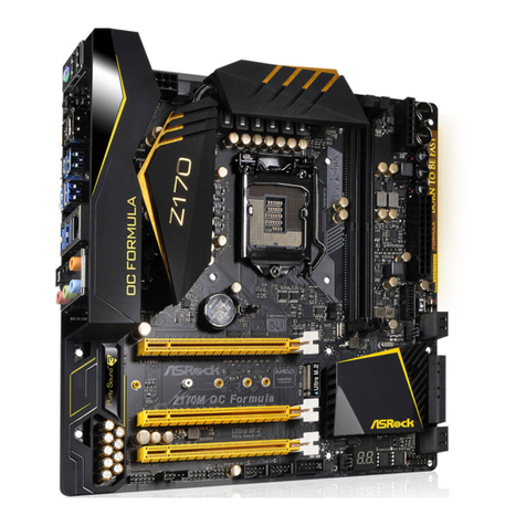 ASROCK Z170M OC Formula user manual